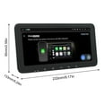 thumbnail image 4 of FENGXIH Stéréo de Voiture Android 15 de 10,33 Pouces Compatible avec Dodge Journey 2009-2010 Lecteur de Voiture avec Carplay/Android Auto GPS Navigation WiFi Bluetooth avec Caméra AHD et Micro 4+64G, 4 of 8