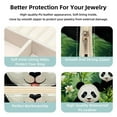 thumbnail image 3 of Panda Travel Portable Square Jewelry Box - Bracelet Holder and Jewelry Stand - Ideal for Rings, Earrings, Necklaces, and Bracelets - Suitable for Girls and Women, 3 of 6