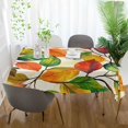 thumbnail image 3 of Yayeee Tablecloths 60" x 120" Rectangle Wrinkle Resistant Party Table Cover, Beige Leaves, 3 of 8