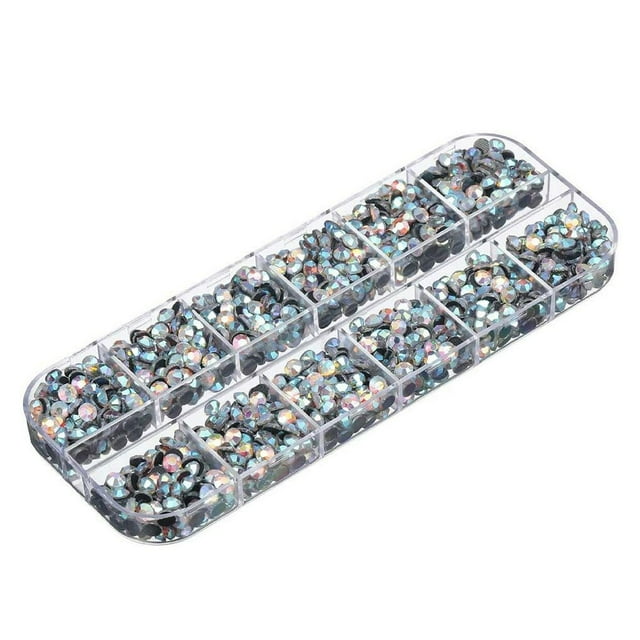 MesaSe 4000pcs Crystals Decorative Glass Rhinestones Glittering Handiworks Craft Ornaments Rhinestones