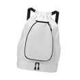 thumbnail image 5 of Luwecf Tennis Backpack Badminton Bag Large Capacity Multipurpose Water Resistant Sports White, 5 of 9