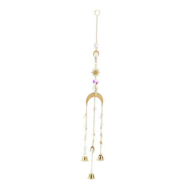 Adorno de arcoíris de cristal, colgante para crear arcoíris, parasol de cristal, ventana de cristal. 42cm