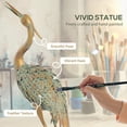 thumbnail image 4 of Outsunny Heron Garden Statue, Steel Bird Statue for Lawn, Mixed Colour, 4 of 10