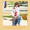 thumbnail image 3 of OULII 1 Ensemble Jouet de Baseball Automatique Entraînement de Baseball en Blanc pour Usage Intérieur, 3 of 8