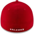 thumbnail image 4 of Men's New Era Red Atlanta Falcons 39THIRTY Flex Team Classic Hat, 4 of 4