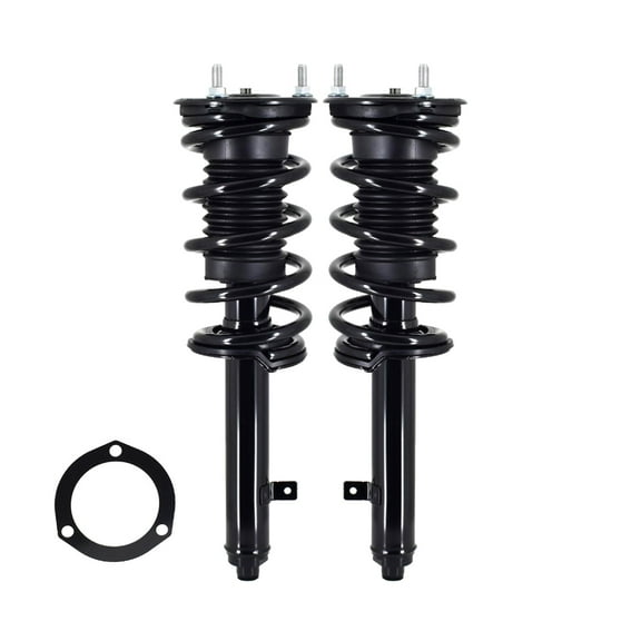 Pair Front Left-Right Quick Complete Strut - Coil Spring For 2011-2013 Lexus IS350 AWD