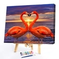 thumbnail image 2 of Cuadros Decorativos Kit de pintura al óleo sin marco de flamenco por números, cuadro pintado a mano, arte artesanal Sywqhk Nuevos Originales, 2 of 9