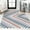 Multi-Colored, variant on JONATHAN Y WASHABLE 8 x 10 Area Rug, Ainsley Cottage Checkerboard Washable - Gold/Cream, WSH126B-8