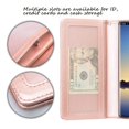 thumbnail image 5 of SOGA Samsung Galaxy Note 9 Case, PU Leather Magnetic Flip Wallet Cover Compatible for Samsung Galaxy Note 9 - Rose Gold, 5 of 6