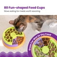 thumbnail image 3 of Catstages Kitty Lickin' Layers Interactive Cat Slow Feeder Treat Puzzle Toy, Dry or Wet Food, Mental Stimulation, Foraging Toy with 80+ Compartments, 3 of 4