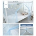 thumbnail image 3 of SUTENGDA Ultra Large Bed Net 1 Openings Screen Netting Bed Canopy Circular Curtain for Single to King Size Beds Easy to Install Hanging Kit, 3 of 10