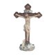 thumbnail image 2 of Crucifijo de pie religioso católico Jesús coleccionable escultura ración estante de estar colección de decoración de Pascua para El 12x5x20cm Baoblaze Crucifijo Jesús Corss, 2 of 8