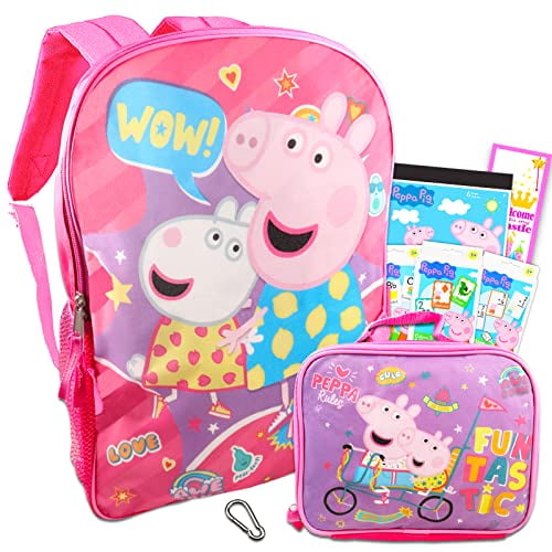 Peppa pig cheap backpack walmart