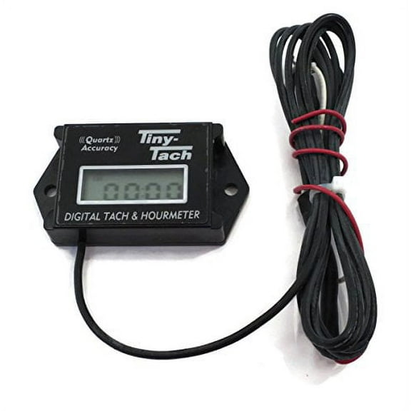 B_NE Tiny Tach Digital Tachometer and Hour Meter #TT2B