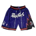 thumbnail image 1 of Shorts en Jersey, Lakers Raptors Magic Heat Rétro à Poche Rouille Dense Pantalon d'Entraînement, Shorts de Sport pour Hommes et Femmes - Vinsniv, 1 of 4