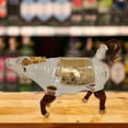 thumbnail image 1 of Decantador de whisky único Soledad de cristal Contenedor de vino Oro claro, 1 of 7