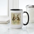 thumbnail image 4 of CafePress - Vintage French Easter Bunnies Mugs - 15 oz Ceramic Large White Novelty Mug, 4 of 4