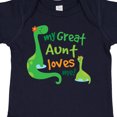thumbnail image 4 of Inktastic My Great Aunt Loves Me Boys Baby Bodysuit, 4 of 5