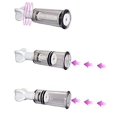 thumbnail image 4 of Set de terapia de ventosas Gajoin con bomba magnética de 2 giros, 4 of 5