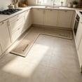 thumbnail image 4 of L Shaped Kitchen Corner Mat, Diatomite Anti Oil Absorbent Thin Kitchen Floor Rug, Non Slip Rubber Backing Washable Runner Carpet for Kitchen Corner, Counter Sink, Home Kitchen Flooring Protection, 4 of 6