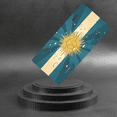 thumbnail image 6 of 1 Pcs Durable License Plate Covers & Frames, Flag of Argentina For Decorative Front, Waterproof For Decoration Aluminum License Plate Covers & Frames Cover For Men Women, 12" X 6", 6 of 6