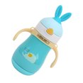 thumbnail image 2 of Taza Para Sorber Infantil, Taza De Aislamiento, 6 Capas De Preservación Del Calor De Acero Inoxidable A Prueba De Fugas Lindo 260ml Para Niños Bebé ANGGREK Verde, 2 of 8