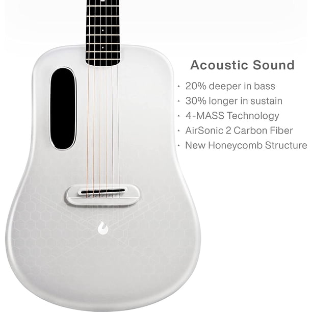 LAVA ME 3 Touch Smart Guitar White 36