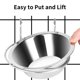 thumbnail image 5 of Cuencos Fri4Free de acero inoxidable para colgar perros, 2 unidades, 600 ml, 5 of 7