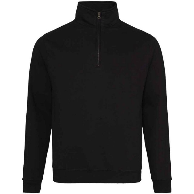 Awdis Mens Plain Sophomore ¼ Zip Sweatshirt
