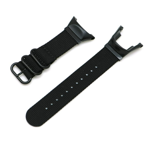 Demupai Bracelet de Remplacement pour Ambit 3 Sport/3 Run/3 Peak, Sangle en Nylon de 22mm pour Suunto Ambit 2/2S/2R (Noir)