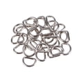 thumbnail image 4 of 120pcs anillo D de metal multiusos anillo D semicircular para bolsas de anillo mano accesorios de bricolaje, 4 of 5