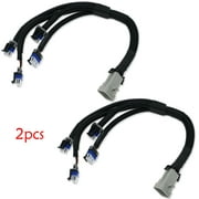 2X For 1999-2007 Chevy Silverado 1500 2500 3500 Ignition Coil Harness Connector