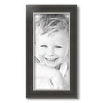 thumbnail image 2 of ArtToFrames 8x17 inch Black Velvet with Silver Wide Picture Frame, Black MDF Poster Frame (4693), 2 of 7