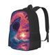 thumbnail image 1 of Easygdp Hawaiian Island Beach Shark Mochila de Gran Capacidad Minimalista Ideal para Escuela, Viajes y Uso Diario, 1 of 6