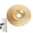thumbnail image 5 of Angle Grinder Discs, Wood Shaper Carving Disc for Angle Grinder, Heavy Duty Carving Abrasive Disc, Stump Grinder Teeth Bore Wood Grinding Wheel for All Angle Grinders, 5 of 9