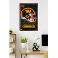 thumbnail image 3 of NFL Washington Commanders - Casque néon 23, 3 of 4