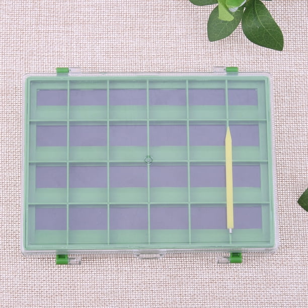 Cebo de pesca de plástico de doble cara, caja de señuelos, contenedor, aparejos de pesca Likrtyny Para estrenar