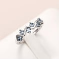 thumbnail image 4 of K-KED Fashion Women 925 Silver Filled Ring Cubic Zircon Party Delicate Jewelry Sz 6-10-9-Style 8, 4 of 6