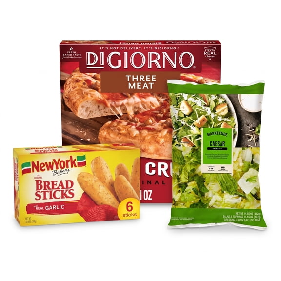 Frozen Three Meat Pizza Meal