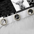 thumbnail image 6 of Manfei Highland Cattle Curtains Pack of 2 (38x54), Rustic Farmhouse Curtains for Living Room, Animal Black Out Curtains, Window Curtains Bedroom Decor, 6 of 6