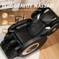 thumbnail image 3 of Full Body Massage Chair with 6 Fixed Point Rollers & Air Compression Therapy, Heated Lumbar Support, Foot Roller & Adjustable Recliner, Bluetooth Audio, Black, 3 of 8