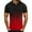 Red, variant on DDAPJ pyju Big and Tall Polo Shirts for Men Gradient Color Print Short Sleeve Collared T-shirts Performance Moisture Wicking Lightweight Golf Shirts Clearance Sale of Today Black M