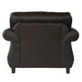 thumbnail image 3 of Roundhill Furniture Leinster Faux Leather Upholstered Accent Chair, 3 of 8