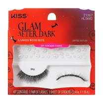KISS Halloween False Eyelashes, ‘Shy’, 12mm, Light Volume, 1 Pair KISS Lashes