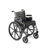 Bariatric Wheelchair - Heavy Duty with Desk Length Arms & Swingaway Footrests - 350lb Capacity - Invacare Tracer IV - Size 22 x 18