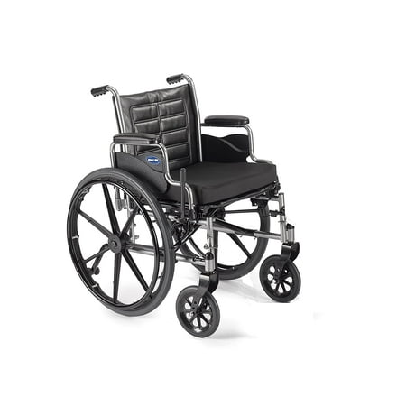 Bariatric Wheelchair - Heavy Duty with Desk Length Arms & Swingaway Footrests - 350lb Capacity - Invacare Tracer IV - Size 22 x 18