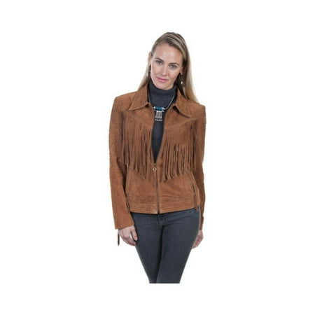 Studded Fringe Jacket - Women's Scully Studded Fringe Jacket L739