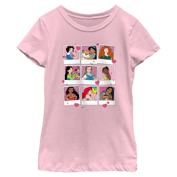 Girls Disney Best Friends Love Photos T Shirt