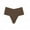 Coffee, variant on IROINNID Hipster Underwear For Women At Hip Seamless Sexy Leopard Low Waist Breathable Panties Solid Color Invisible Panties