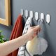 thumbnail image 2 of Ganchos adhesivos, colgadores de pared resistentes, acero inoxidable resistente al agua para una fácil instalación y extracción, no requiere perforación, diseño elegante para decoración de cocina y, 2 of 5